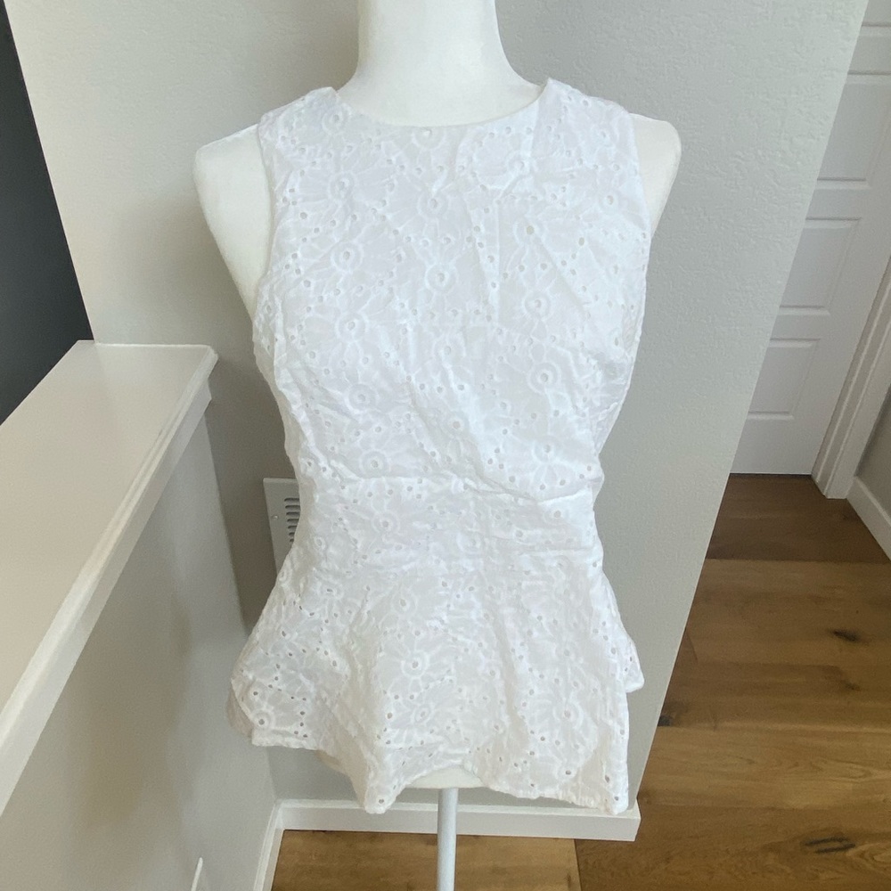 Michael Kors zip up Lacey top.